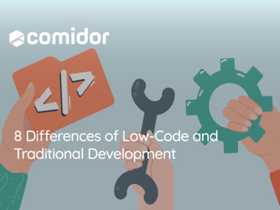 8 Differences of Low-Code and Traditional Development | Comidor