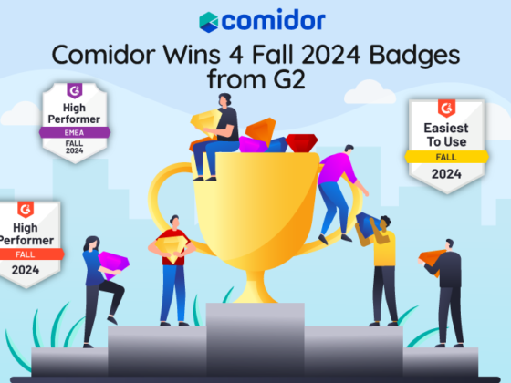 Comidor Wins 4 Fall 2024 Badges from G2